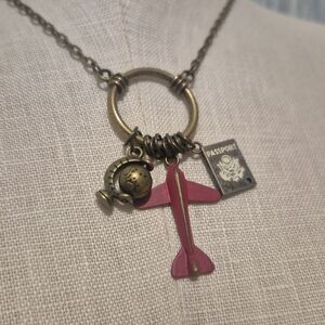 Jet Setter Charm Necklace